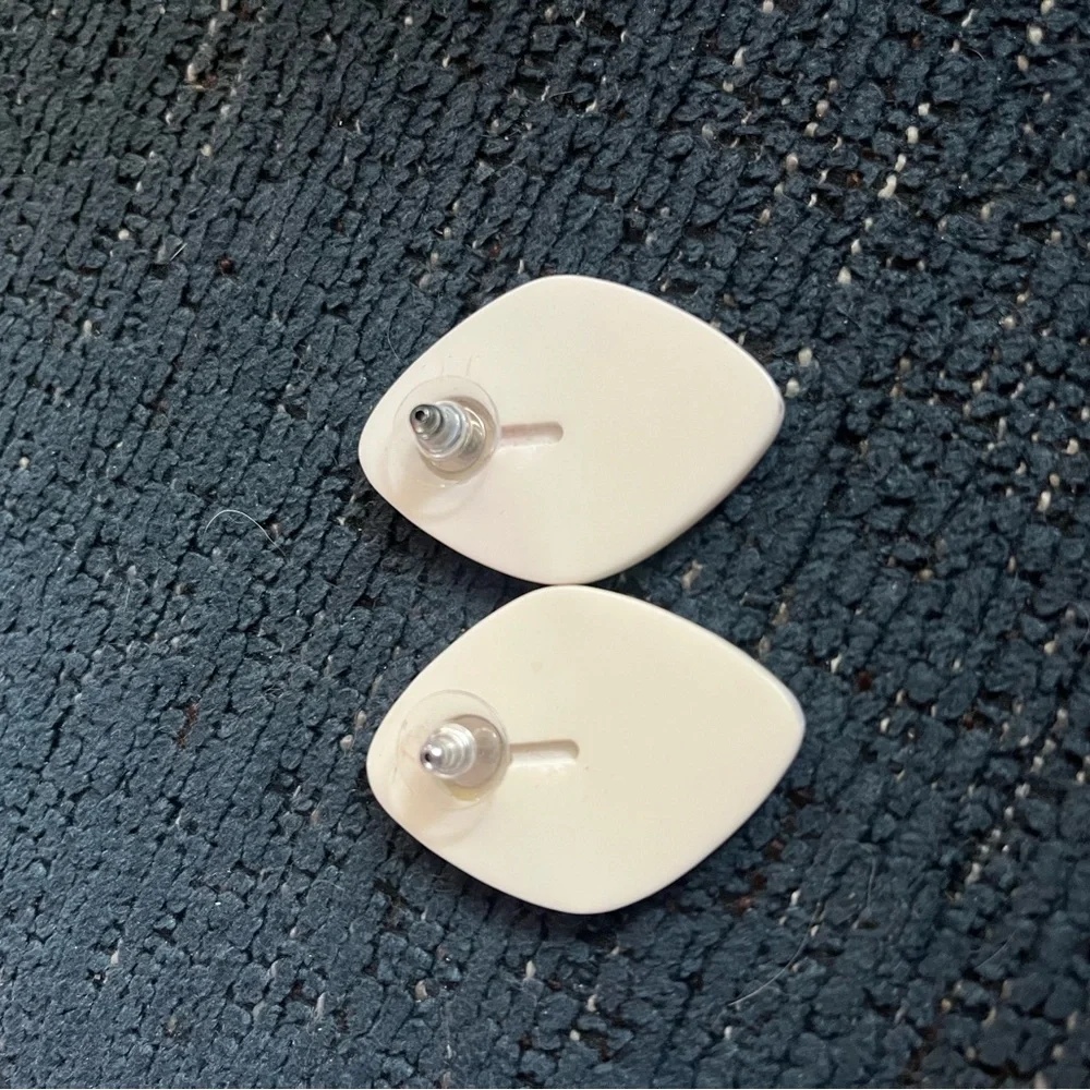 Pastel Mosaic Earrings - Picture 2 of 2